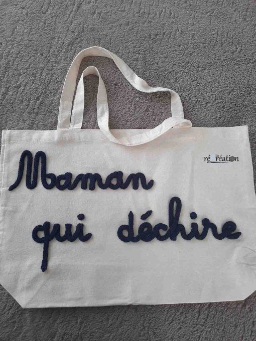 Tote-bag Texte simple (personnalisable)