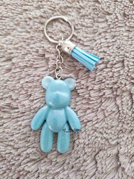 Porte-clés Ourson tiffany